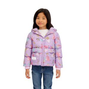 Disney Princess Girls Puffer Jacket